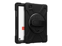 Cellairis Rapture Back cover for tablet rugged w/ kickstand silicone black 