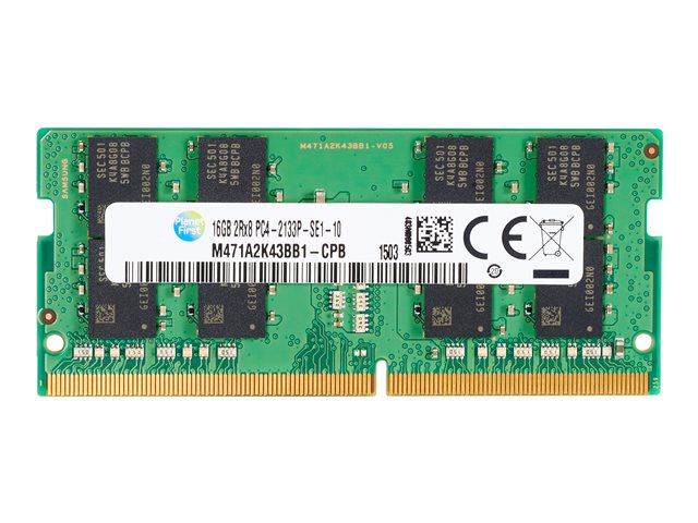Image of HP - DDR4 - module - 4 GB - SO-DIMM 260-pin - 2133 MHz / PC4-17000 - unbuffered