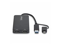 Startech - Adaptateur vidéo - USB type A, USB-C mâle pour HDMI femelle - 18.3 m 