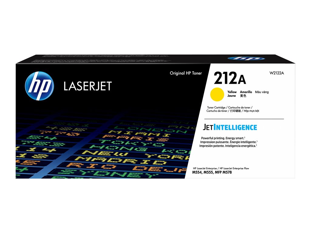 HP 212A Yellow  Original LaserJet Toner