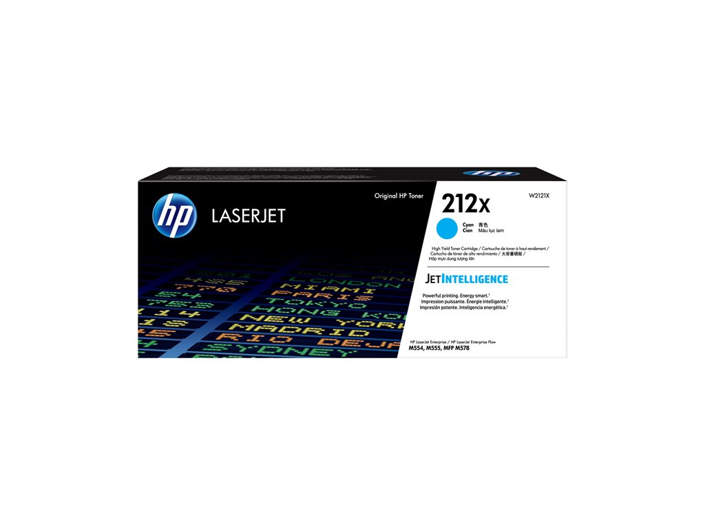 HP 212X High Yield Cyan Original Toner