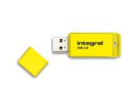 Integral Europe Neon USB 3.0 Flash Drive INFD64GBNEONYL3.0