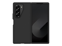 OtterBox Thin Flex Series - Back cover for cell phone - polycarbonate, thermoplastic elastomer (TPE) - black - for Samsung Galaxy Z Fold6