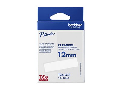 TZe-CL3 - cleaning tape - 1 cassette(s) - Roll (1.