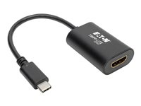 Eaton Tripp Lite Series USB C to HDMI Video Adapter Converter 4Kx2K M/F, USB-C to HDMI, USB Type-C to HDMI, USB Type C to HDMI 6in Ekstern videoadapter