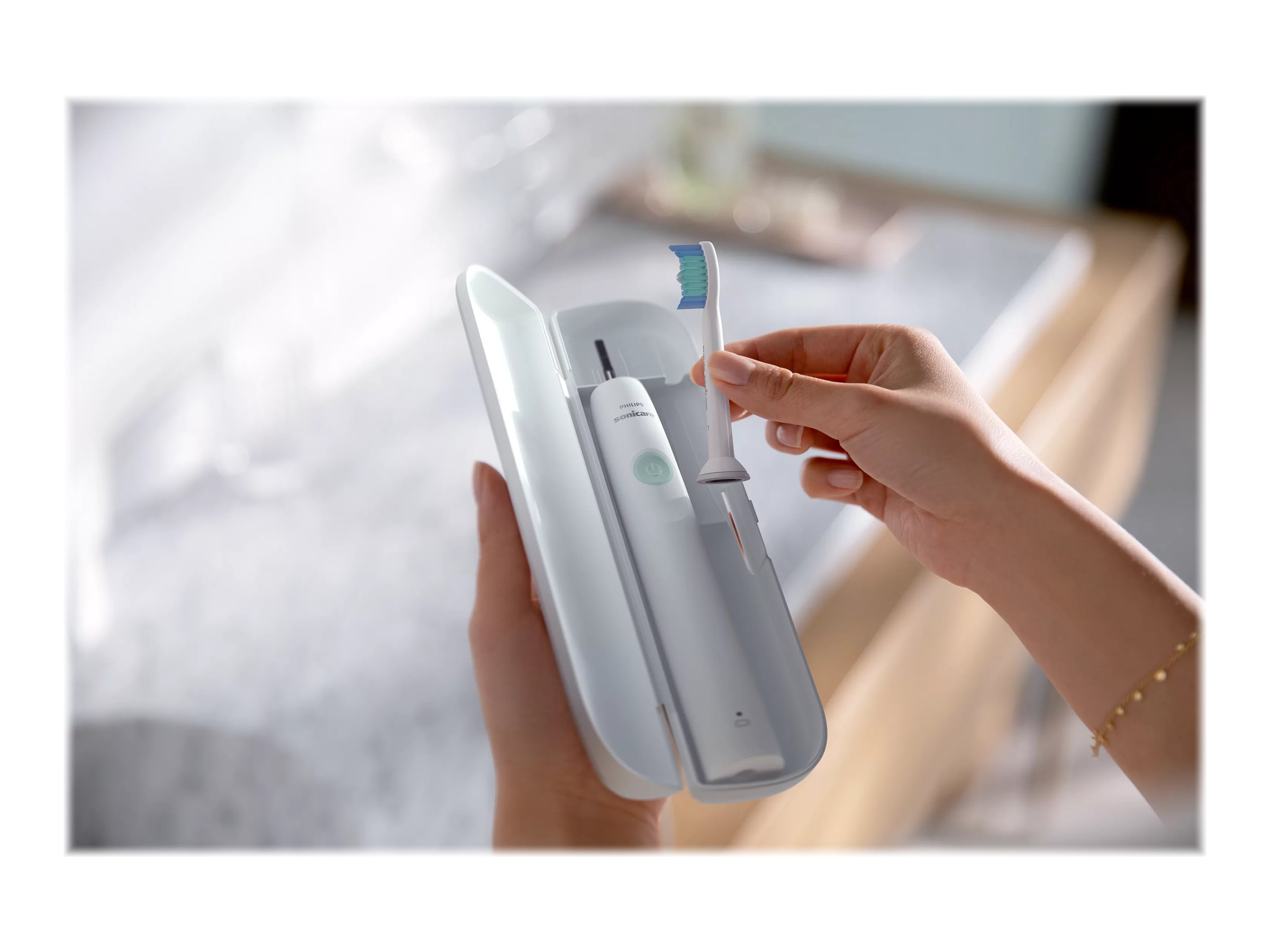 Philips Sonicare 2100 Power Toothbrush - White Mint - HX3661/04