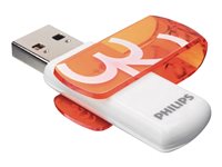 Philips FM32FD00B Vivid Edition 3.0 32GB USB 3.0 Orange Hvid