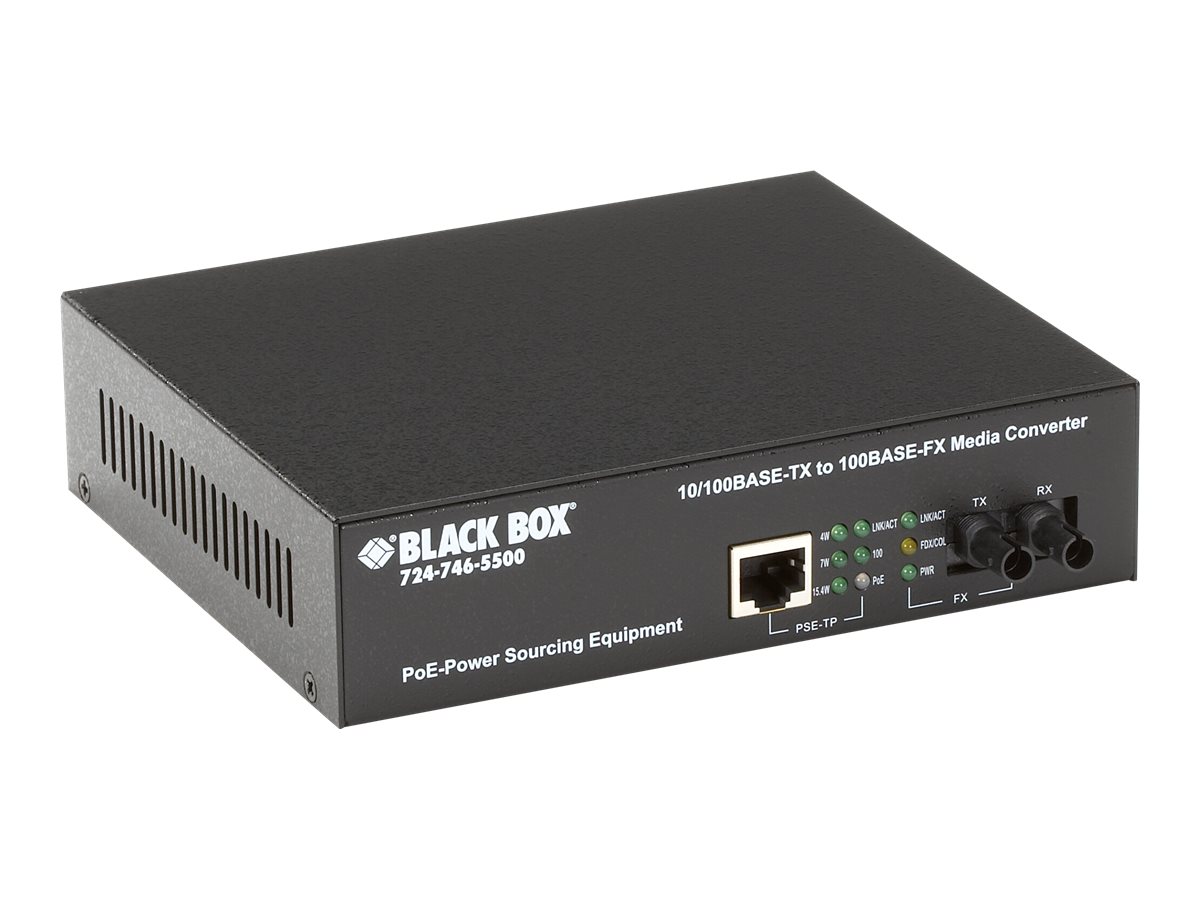 Black Box PoE PSE Media Converter
