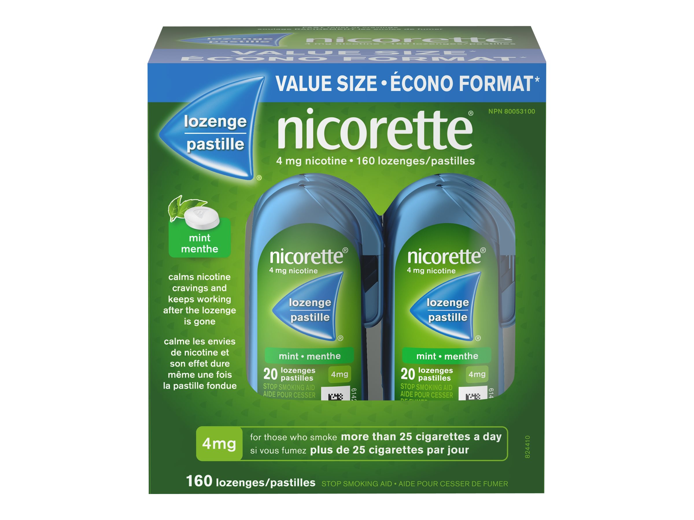 Nicorette Stop Smoking Aid Lozenge - Mint - 4mg