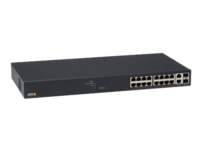 Axis T8516 Switch managed 16 x 10/100/1000 (PoE+) + 2 x 10/100/1000/SFP 