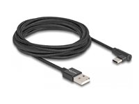 DeLOCK USB 2.0 USB Type-C kabel 3m Sort
