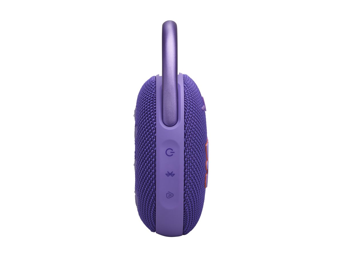 JBL Clip 5 Portable Bluetooth Speaker - Purple - JBLCLIP5PURAM