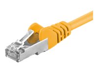 goobay CAT 5e Foldet uskærmet snoet par (F/UTP) 5m Netværkskabel Gul