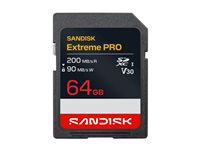 SanDisk Extreme PRO - flash memory card - 64 GB - SDXC UHS-I