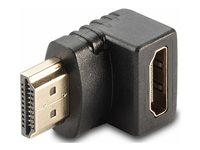 Adaptateur HDMI femelle vers HDMI m le coudé à 90 dégrés vers le bas