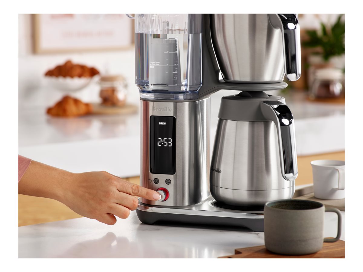 Breville the Luxe Brewer Coffee Maker - Brushed Stainless Steel