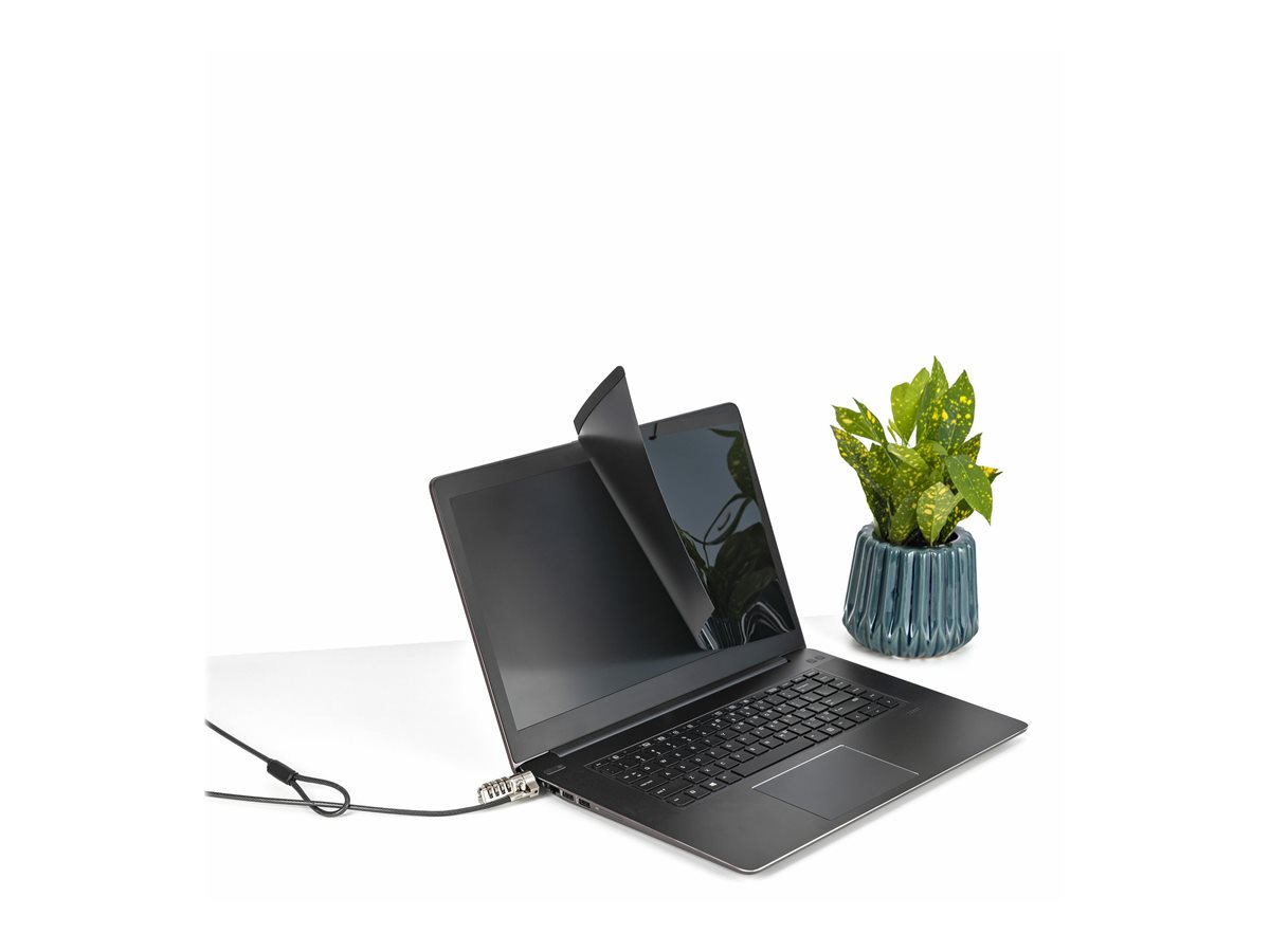 StarTech.com Laptop Privacy Screen for 15" Notebook, Magnetic Removable Laptop Display Security Filter, Blue Light Reducing Screen Protector, 16:9, Matte/Glossy, +/-30 Degree Viewing - Blue Light Filter (PRIVSCNLT15) - filtr pro zvýšení soukromí k notebooku - kompatibilní s TAA – foto 9