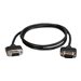 C2G CMG-Rated DB9 Low Profile Cable M-F