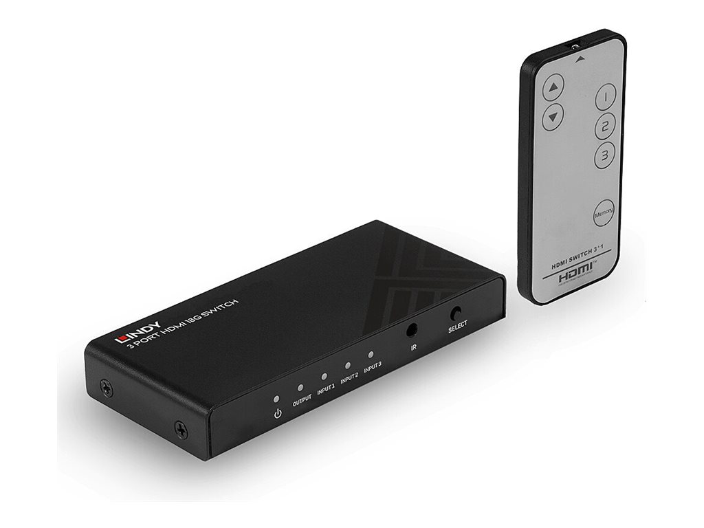 Switch HDMI 3 ports, 18G