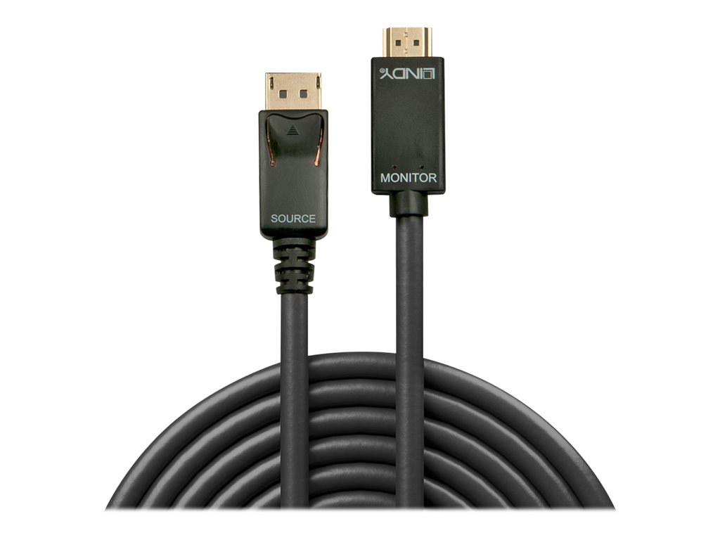 LINDY Câble DisplayPort vers HDMI 4K30