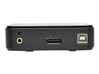 Tripp Lite 2-Port DisplayPort 1.2 KVM Switch USB Sharing 4K x2K 3840 x 2160 - KVM-/Audio-/USB-Switch - 2 x KVM/Audio/USB - 1 lokaler Benutzer - Desktop