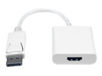 MicroConnect Videoadapter DisplayPort / HDMI Hvid