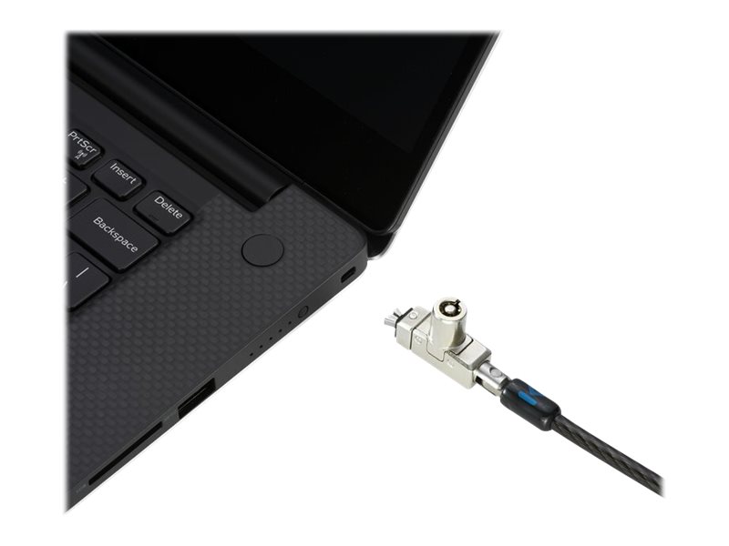 Câble de verrouillage à clé de 2 m pour ordinateur portable - K-Slot, Nano,  Wedge Slot