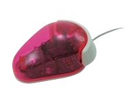 Ergoguys My LilFEET Mouse optical wired USB pink