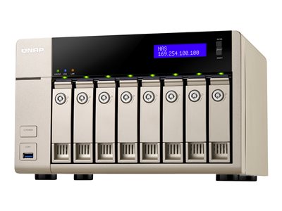 QNAP TVS-863+ Turbo NAS NAS server 8 bays SATA 6Gb/s 