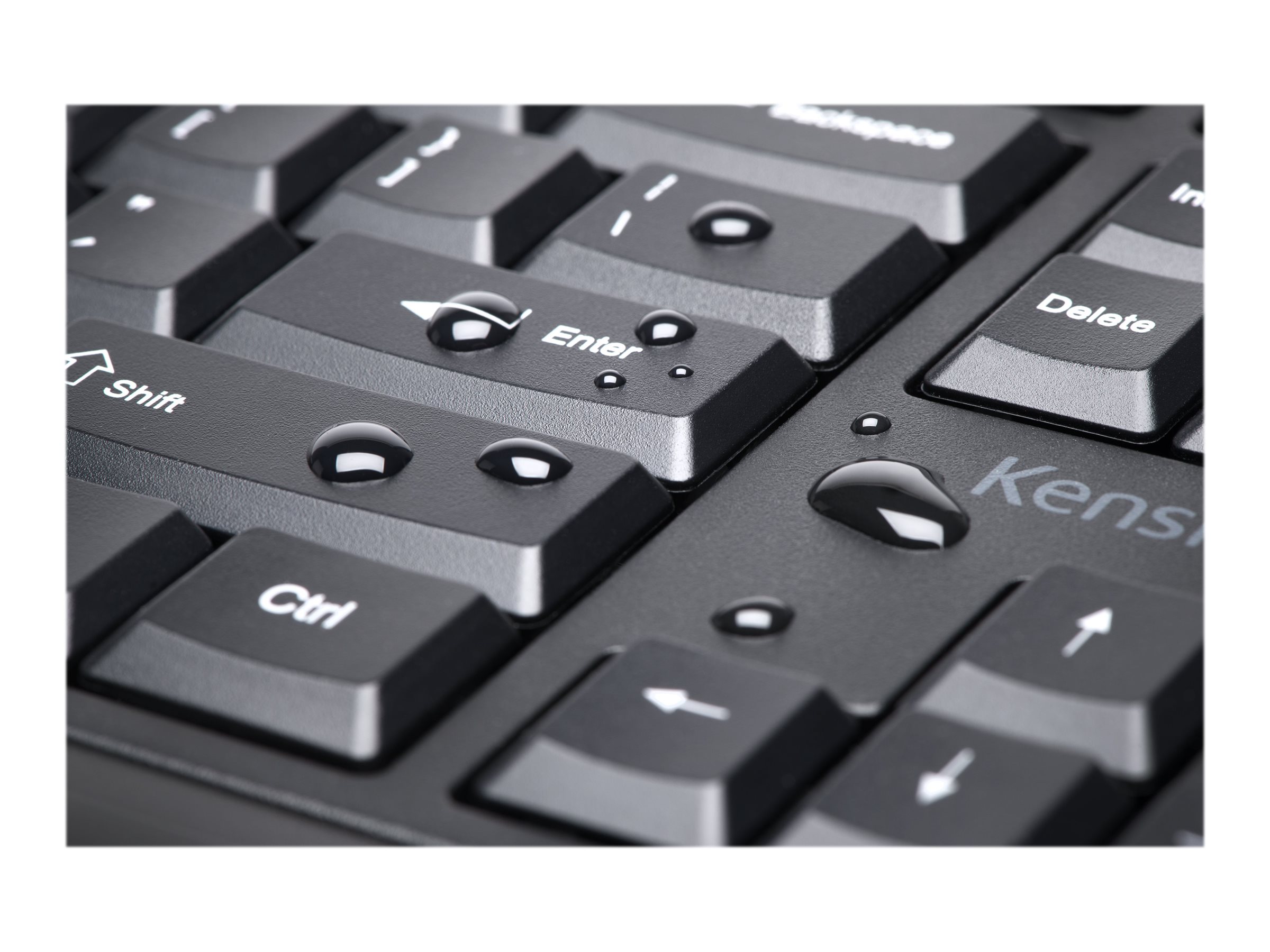 Kensington Pro Fit Low-Profile keyboard and mouse set Input Component Left side 71560