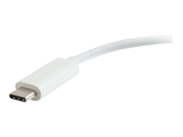 C2G USB C Hub with Ethernet - 3-Port USB Hub - rozbočovač - 3 porty – foto 3