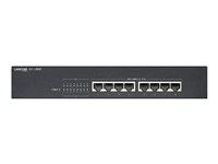 GS-1208P 8-porte Gigabit Ethernet PoE+