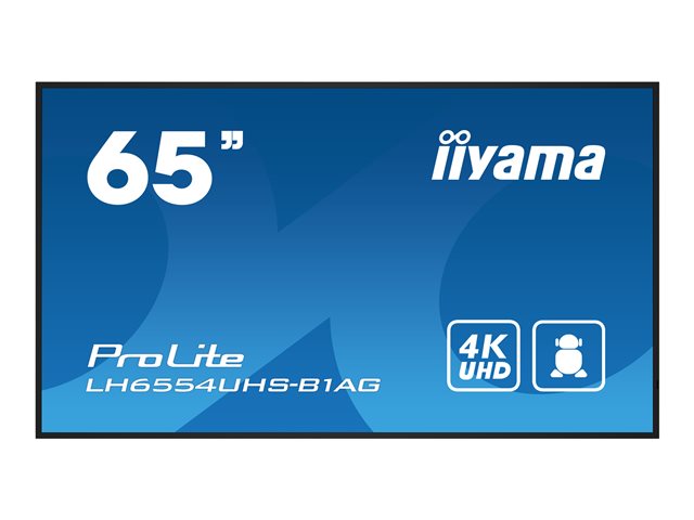 Image of iiyama ProLite LH6554UHS-B1AG 65" Class (64.5" viewable) LED-backlit LCD display - 4K - for digital signage