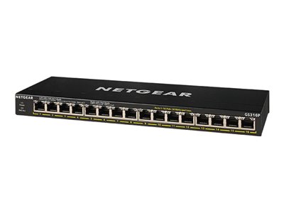 NETGEAR GS316P-100EUS, Netzwerk Switch Nicht verwaltet,  (BILD6)