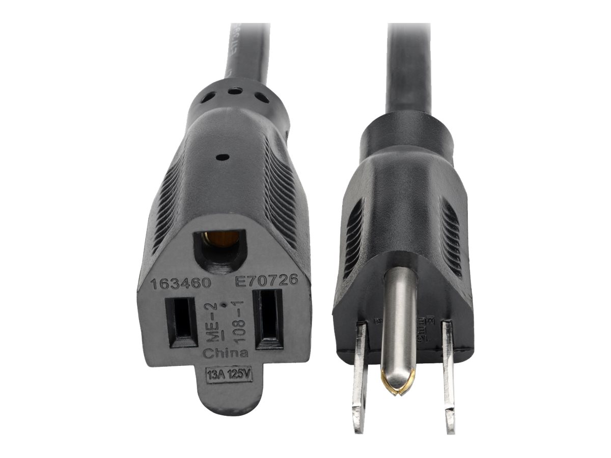 Eaton Tripp Lite Series Power Extension Cord, NEMA 5-15P to NEMA 5-15R