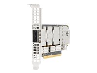 HPE InfiniBand NDR MCX75310AAS-NEAT Adapter - network adapter - PCIe 5.0 x16 - 400Gb Ethernet / 400Gb InfiniBand NDR x 1