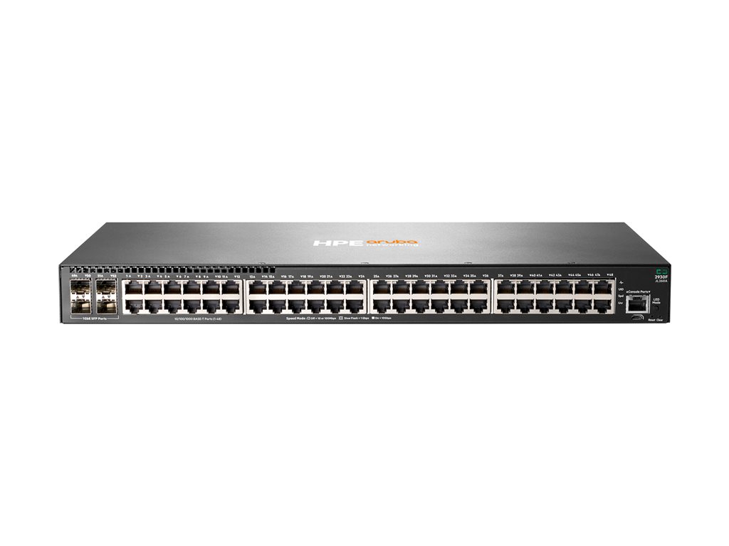 HPE Aruba 2930F Switch 48G 4SFP EU EN