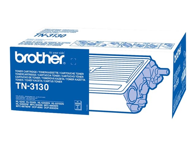 Image of Brother TN3130 - black - original - toner cartridge