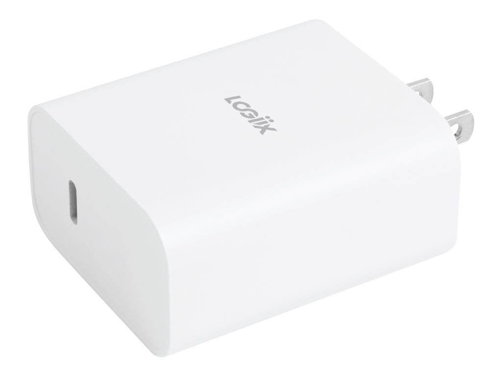 LOGiiX Power Cube 65 USB-C Power Adapter - White - LGX-13558