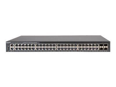48 X 10/100/1000MBPS. CLASS 4 POE, 370W BUDGET. 4 X 1/10/25GBE SFP28