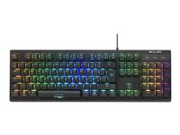 Sharkoon Skiller MECH SGK30 Tastatur Mekanisk RGB Kabling Italiensk