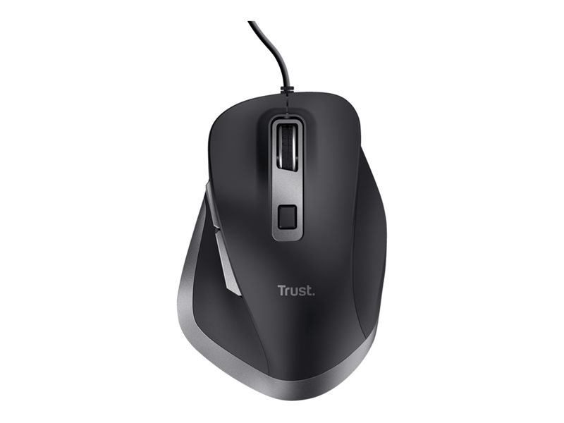 TRUST Souris filaire FYDA ECO - Noire