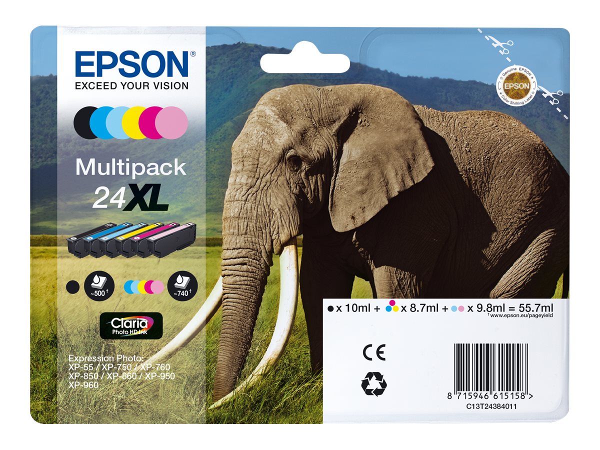 EPSON 3LB Ink Cartridge Multipck 6-col.
