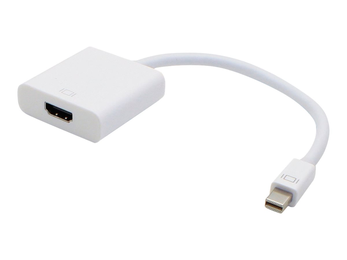 AddOn 5 Pack 8in Mini-DP to HDMI Adapter Cable