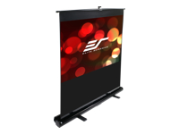 Elite ez-Cinema Plus F72NWV - Projection screen - 72" (183 cm) - 4:3 - Matte White - black