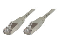 MicroConnect CAT 5e Kabel med folie og kobberfletning (FTP) 10m Netværkskabel Grå