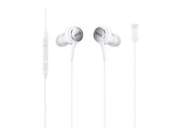 AKG Earphones with mic in-ear wired USB-C white