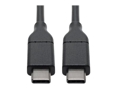 Tripp Lite USB 2.0 Hi-Speed Cable with 5A Rating, USB C to USB C (M/M) 3ft USB Type C, USB-C, USB Type-C