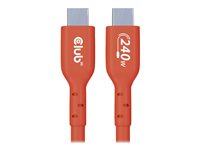 Club 3D USB Type-C kabel 3m Orange