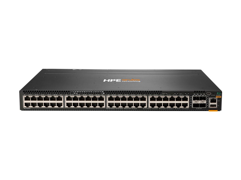 HPE Aruba 6300M 48G Pwr2Prt 2F 1PS Bdl